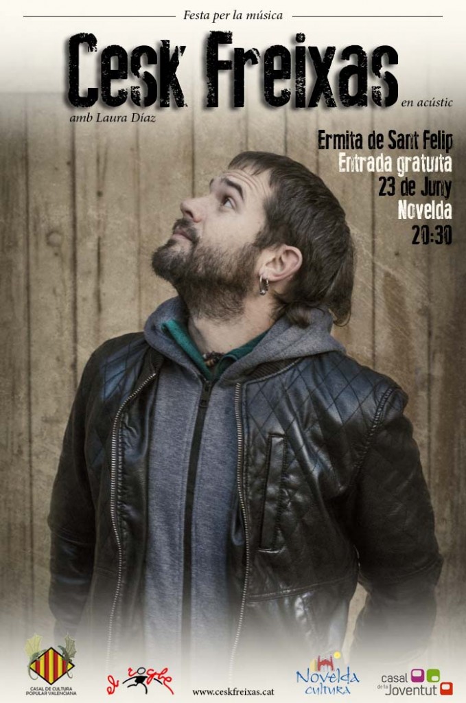 Cartel Cesk Freixas 23 junio