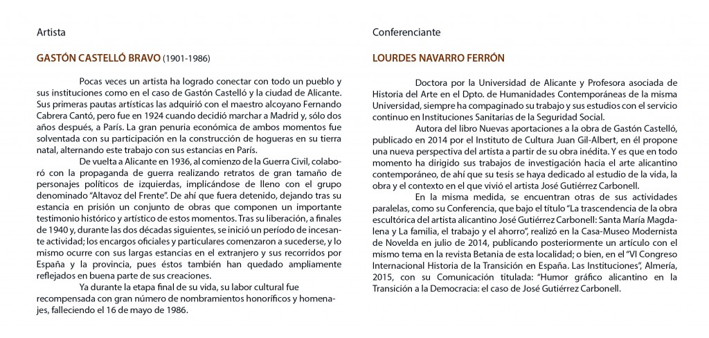 DESCUBRE GASTON CASTELLO