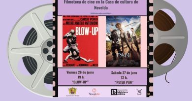 Filmoteca de cine en la Casa de cultura de Novelda