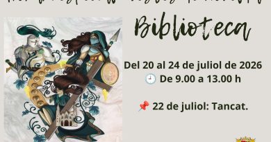  Horario especial – Fiestas de Novelda