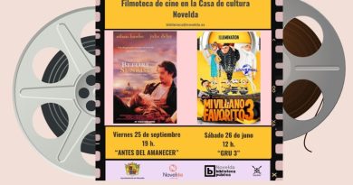 Filmoteca de cine en la Casa de cultura de Novelda